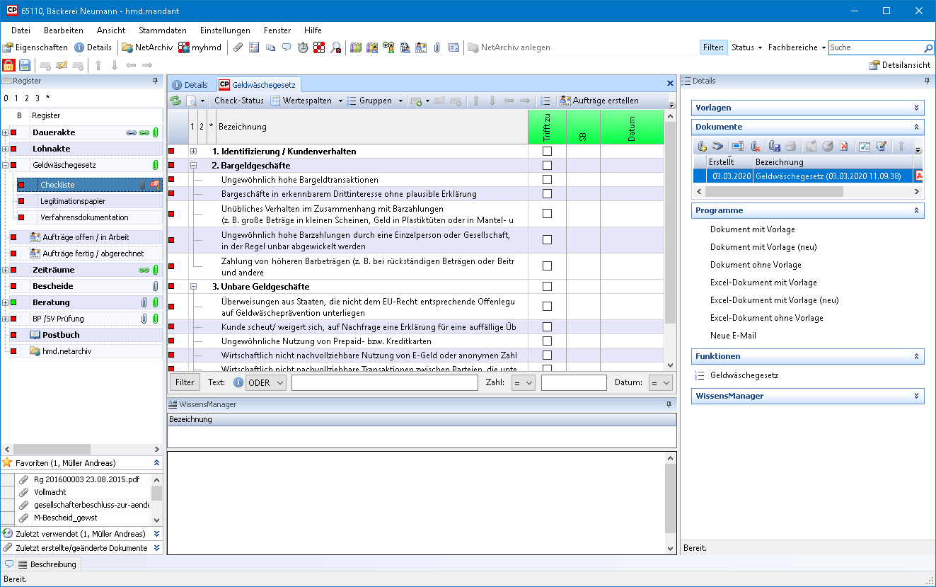 Prozessmanagement f�r Unternehmen - Verwaltung - Prozesse  - Geldw�sche