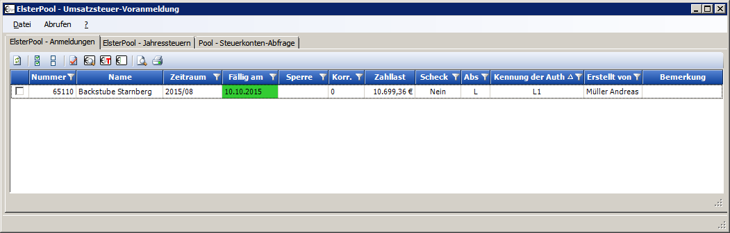 Rechnungswesen f�r Unternehmen - Finanzbuchhaltung - Elsterpool - �bersicht
